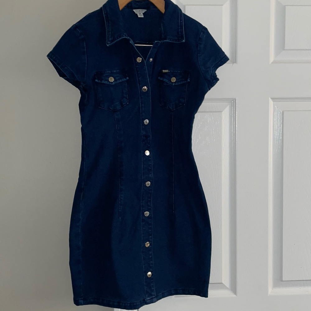 Guess denim dress size M